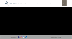 Desktop Screenshot of mcfaddinmarketing.com